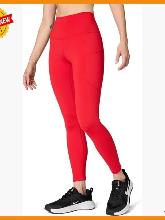 Pants - High-Waisted 7/8 Leggings for Women, Activewear, Yoga, Workout